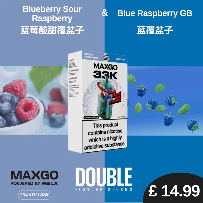 B10 FREE Shipping RELX MAXGO 33K Device x2 - Image 10